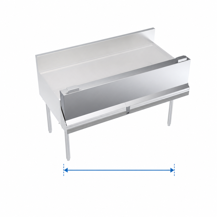 Product image #4 for Krowne Royal Series 48-Inch Single Speed Rail Locking Cover