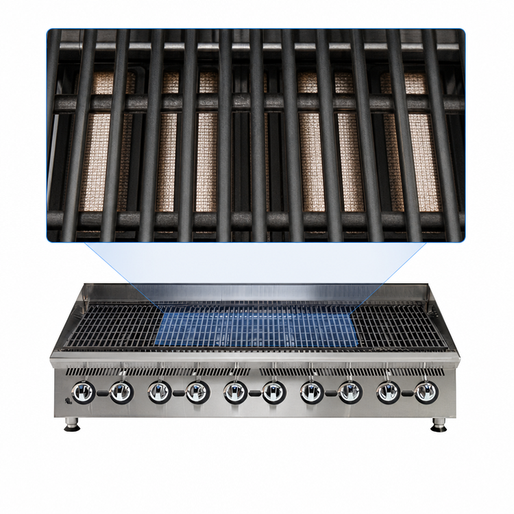 Product image #4 for Ultra-Max 60-Inch Gas Radiant Charbroiler