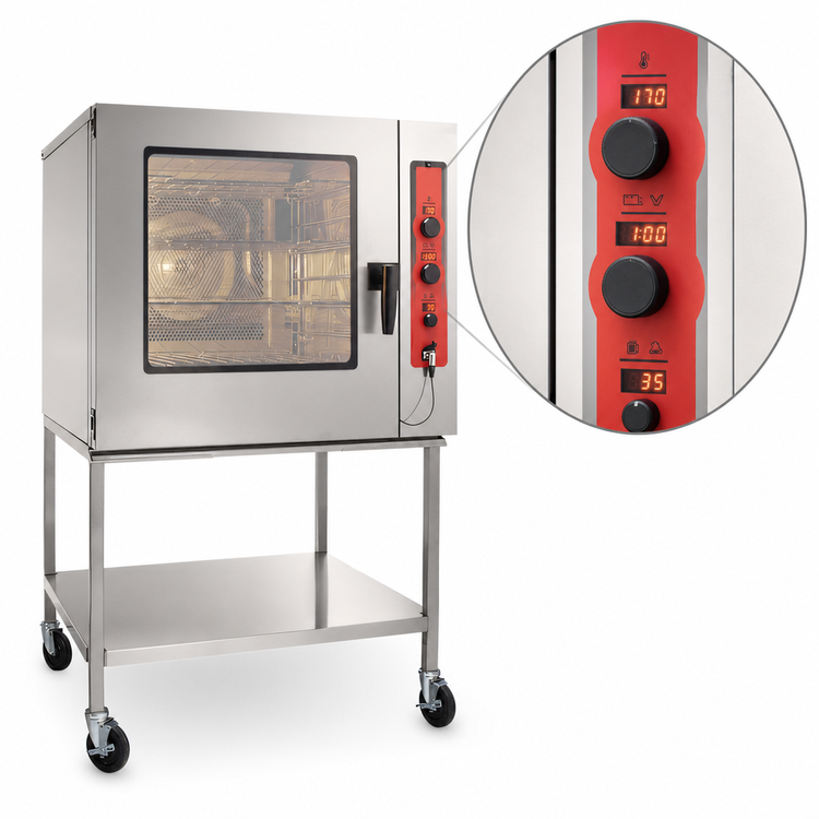 Product image #4 for Vulcan ABC Series Gas Boilerless Combi Oven/Steamer, Propane, 7 Full-Size Sheet Pan Capacity