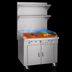 Thumbnail image #4 for Southbend Platinum Heavy Duty 48-Inch Gas Sectional Range with Plancha Griddle, Standard Oven Base, and Storage Cabinet