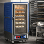 Thumbnail image #4 for Metro C5 Insulation Armour C537-CLFC-U-BU 3/4-Height Mobile Heated Holding & Proofing Cabinet, Clear Door, 120V, 14 Sheet Pan Capacity