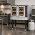 Thumbnail image #5 for KoolMore Full-Size Single-Deck Commercial Convection Oven, Liquid Propane, 54,000 BTU, Dual Glass Doors