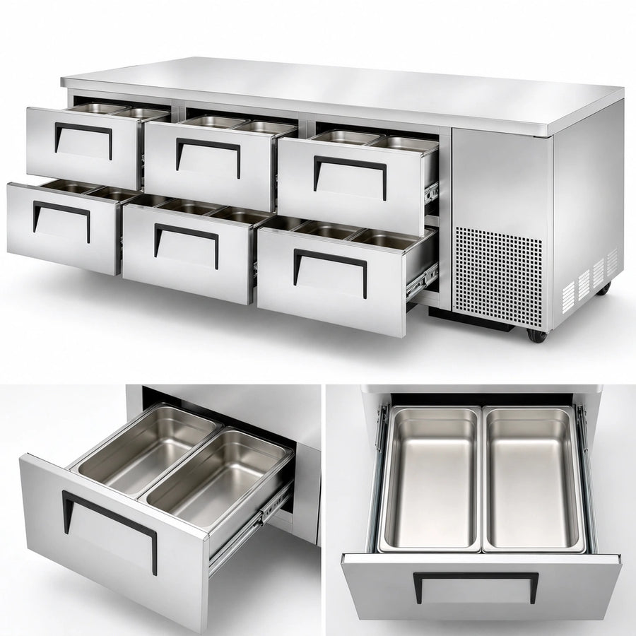 Pan-Compatible Drawer Capacity