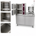 Thumbnail image #4 for Crown DCX-10-10 Two-Compartment Direct Steam Convection Steamer with 10 Gallon Kettle
