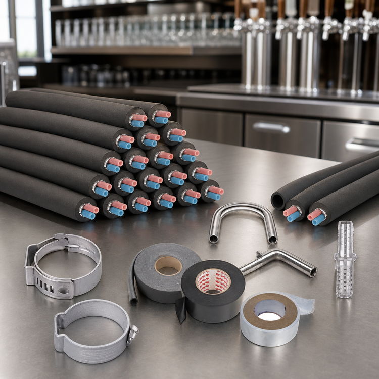 Product image #4 for 1/4 Inch Glycol-Cooled Beer Dispense System Installation Kit