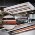 Thumbnail image #4 for Hatco Glo-Ray 60-Inch Double Infrared Strip Heater, Unlighted, Aluminum, 2.8 kW