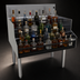Thumbnail image #4 for Glastender LDA-30S Free Standing Underbar Liquor Steps, 30 Inch x 24 Inch, 4-Step
