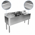 Thumbnail image #4 for CHOICE 48-Inch Two-Compartment Underbar Sink Unit with Dual Drainboards