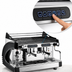 Thumbnail image #4 for CBC Royal Traditional Synchro 2 2-Group Semi-Automatic Commercial Espresso Machine with Volumetric Touchpad
