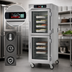 Thumbnail image #4 for Metro C5 8 Series Full-Height Pass-Thru Controlled Temperature Holding Cabinet with Dutch Doors, 17 Pan Capacity, 120V