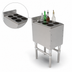Thumbnail image #4 for John Boos Slim-Line 12-Inch x 18-Inch Underbar Ice Bin/Cocktail Unit with 6 Bottle Openings