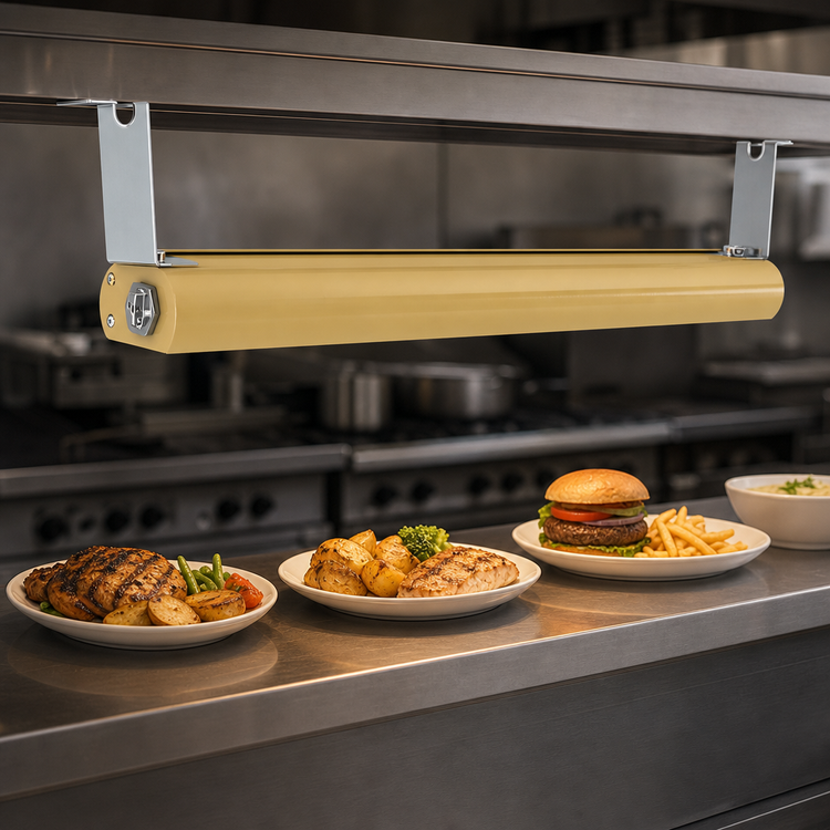 Product image #4 for Vollrath 30-Inch Low Profile Unlighted Strip Heat Lamp with Remote Toggle Switch