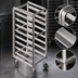 Thumbnail image #4 for Baxter Stainless Steel Single Side Load Rack for Single Rack Oven, 15 Slides