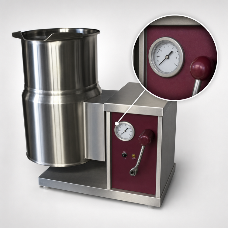 Product image #4 for Crown ECT-10 Countertop Electric 2/3 Jacketed Tilting Kettle, 10 Gallon