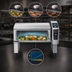 Thumbnail image #4 for RATIONAL iVario Pro XL Pressure Version 40-Gallon Multifunctional Cooking Center with Base, 208/240V, 3-Phase