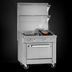 Thumbnail image #4 for Southbend Platinum 36-Inch Heavy Duty Gas Range with 24-Inch Griddle, 12-Inch Charbroiler, and Standard Oven