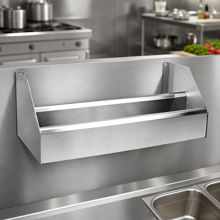 Product image #4 for CHOICE Double Stainless Steel Speed Rail, 55 Inch W x 10 Inch D