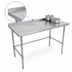 Thumbnail image #4 for John Boos Stallion 14-Gauge Stainless Steel Work Table with 1-1/2-Inch Rear Up-Turn and Safety Edge Front, 84 x 36 Inches