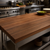 Thumbnail image #4 for Boos Block 96-Inch American Black Walnut Edge Grain Kitchen Countertop with Varnique Finish