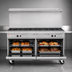 Thumbnail image #4 for Southbend Ultimate 60-Inch Gas Restaurant Range with 8 Open Burners and 2 Standard Ovens