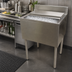 Thumbnail image #5 for BK Resources 24-Inch Stainless Steel Underbar Insulated Ice Bin with Sliding Cover, 66 lb Capacity