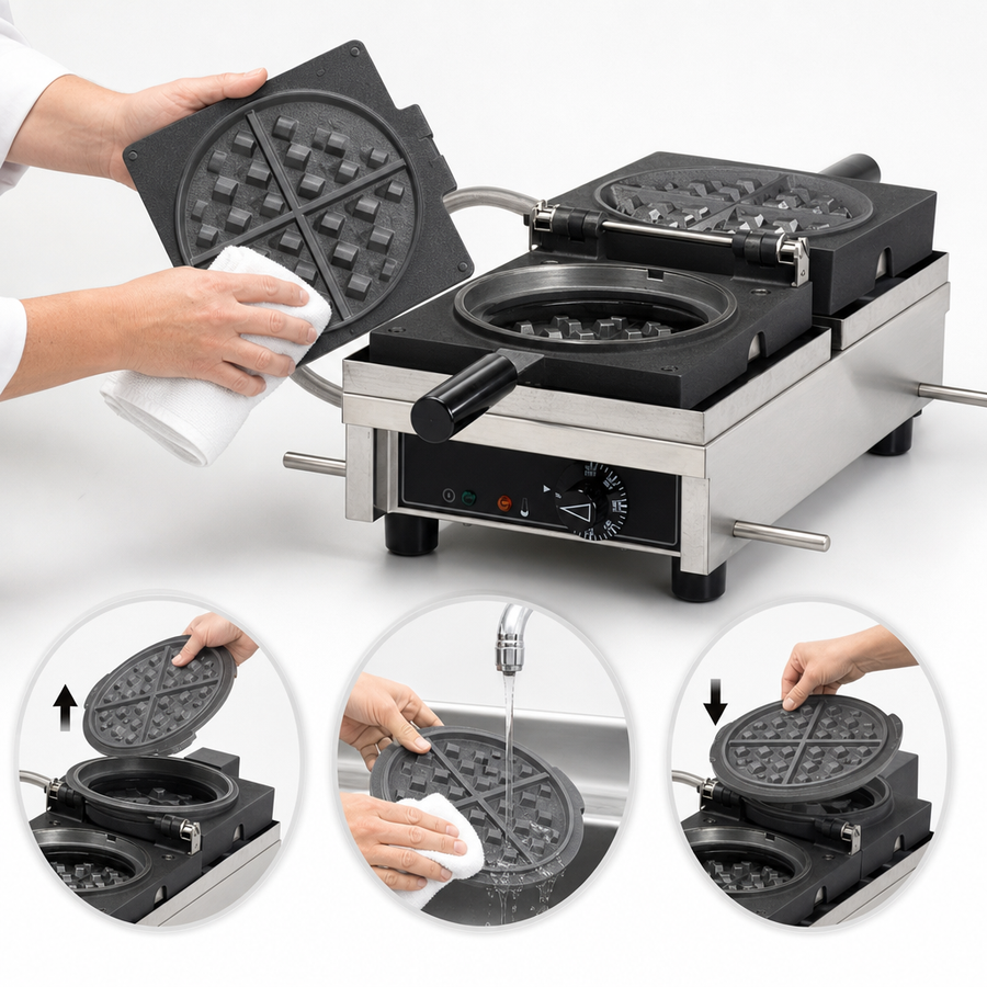 Patented Easy-Clean System
