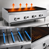 Thumbnail image #5 for General 48-Inch Gas Countertop Charbroiler with Radiant Heating, Manual Controls, 140,000 BTU