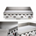 Thumbnail image #5 for Vulcan 924RX-30 Heavy Duty Deep Countertop Gas Griddle, 24 x 30 Inch Cooking Surface, 1 Inch Polished Steel Plate