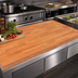 Thumbnail image #4 for Boos Block 60 Inch x 30 Inch Blended Edge Grain American Cherry Kitchen Countertop with Varnique Finish