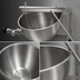 Thumbnail image #4 for Legion LSWT-60 60-Gallon Wall-Mounted Full Jacketed Direct Steam Kettle with 304 Stainless Steel Liner