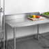 Thumbnail image #4 for John Boos Stallion Underbar Stainless Steel Work Table with 5-Inch Backsplash, 108 x 24 Inches