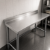 Thumbnail image #4 for Spec-Master Marine Series Stainless Steel Work Table, 84 x 30 Inches, 4-1/2 Inch Backsplash