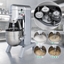 Thumbnail image #4 for BakeMax 80 Qt. Floor Model Planetary Mixer, 4-Speed, 220V/3-Phase