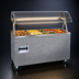 Thumbnail image #4 for Vollrath 2-Series Affordable Portable 4-Well Hot Food Station with Buffet Breath Guard, Lights, and Enclosed Storage Base