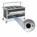 Thumbnail image #4 for Atlas Metal CAH-5 Mobile Electric Hot Food Serving Counter with 5 Pan Capacity