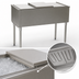 Thumbnail image #4 for Eagle Group 2200 Series Underbar Pass-Thru Ice Bin with 7-Circuit Cold Plate, 175 lb. Capacity, 36 x 24 Inch