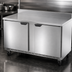 Thumbnail image #4 for Beverage-Air 60-Inch Two-Section Worktop Freezer with Solid Doors and Foamed-In-Place Backsplash