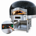 Thumbnail image #4 for Morello Forni PG150-CM Indoor Gas-Fired Round Pizza Oven, 59-Inch Cooking Diameter, Floor Model with Stand Base