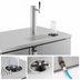 Thumbnail image #4 for Pro-Line 36-Inch One-Keg Self-Contained Direct Draw Draft Beer Cooler with Stainless Steel Finish and Glass Rinser