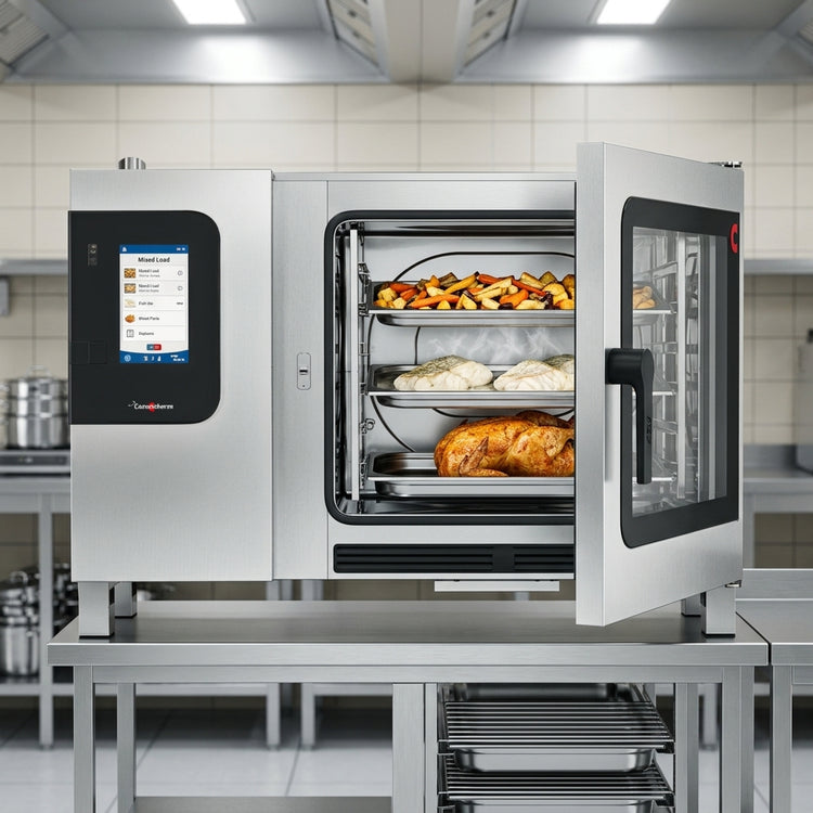 Product image #3 for Convotherm Maxx Pro K-12 School Package Gas Combi Oven with Steam Generator, 6 Full-Size Sheet Pan Capacity