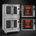 Thumbnail image #4 for Southbend Platinum Full-Size Double-Deck Electric Convection Oven, Standard Depth, Touch Controls, Dependent Doors, Ventless
