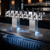 Thumbnail image #4 for Perlick Back-to-Back Bridge Tee Countertop Glycol-Cooled Draft Beer Tower, Extra High, 24 Faucets, Polished Chrome
