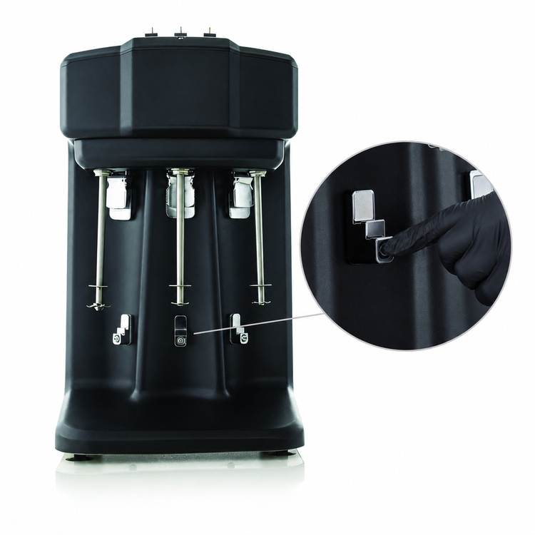Product image #4 for Omega M3000 Triple Spindle Milkshake Machine