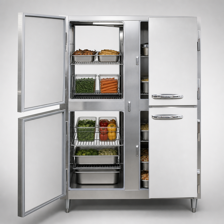 Product image #4 for Continental Refrigerator DL2W-PT-HD Designer Line Pass-Thru Heated Cabinet