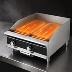 Thumbnail image #4 for Vollrath GGHDM-24 24-Inch Countertop Manual Flat-Top Gas Griddle, 60,000 BTU, 1-Inch Steel Plate