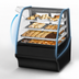 Thumbnail image #5 for True Dry Pastry Display Merchandiser with Curved Glass Front and Sliding Rear Doors, 36-1/4 Inch