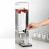 Thumbnail image #4 for Cal-Mil Squared 1.5 Gallon Single Beverage Dispenser with Infusion Chamber and Drip Tray