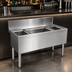 Thumbnail image #4 for Prestige 48-Inch Stainless Steel Bar Ice Chest with 10-Circuit Cold Plate and Bottle Racks