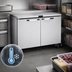 Thumbnail image #4 for True SPEC SERIES 48-Inch 2-Section Undercounter Freezer with Solid Doors