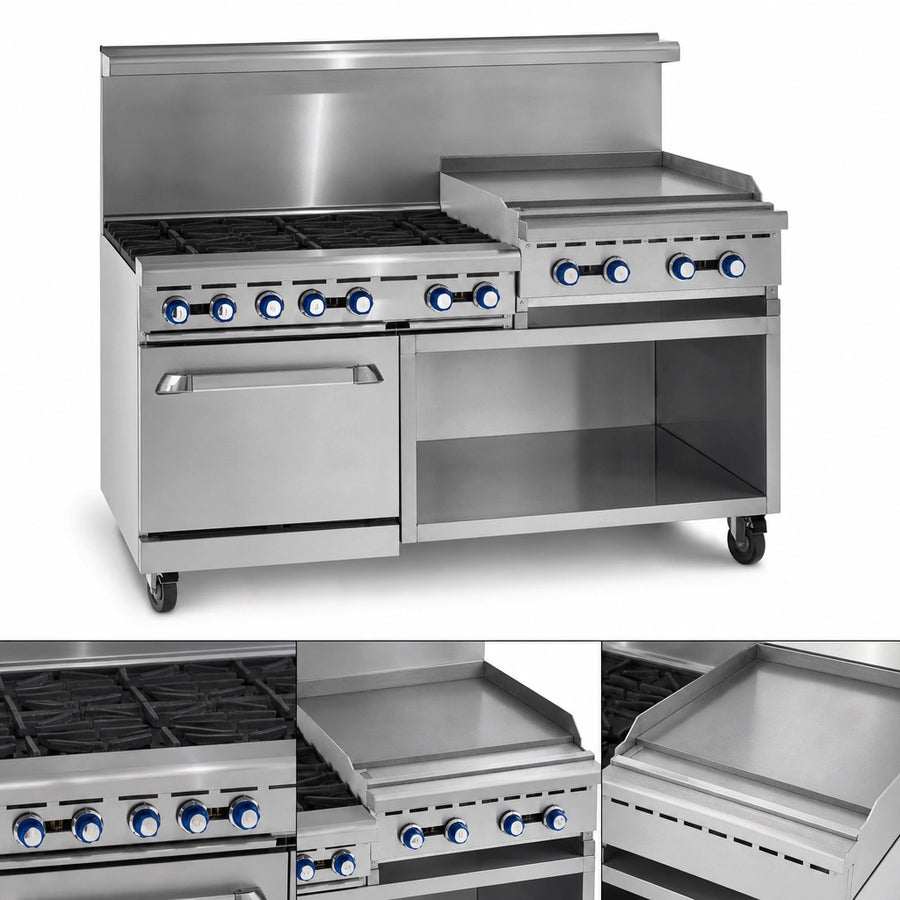 24-Inch Raised Griddle/Broiler